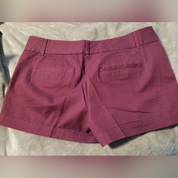 Loft Riviera 2 1/2 in short sz 6 burgundy - Picture 2 of 2